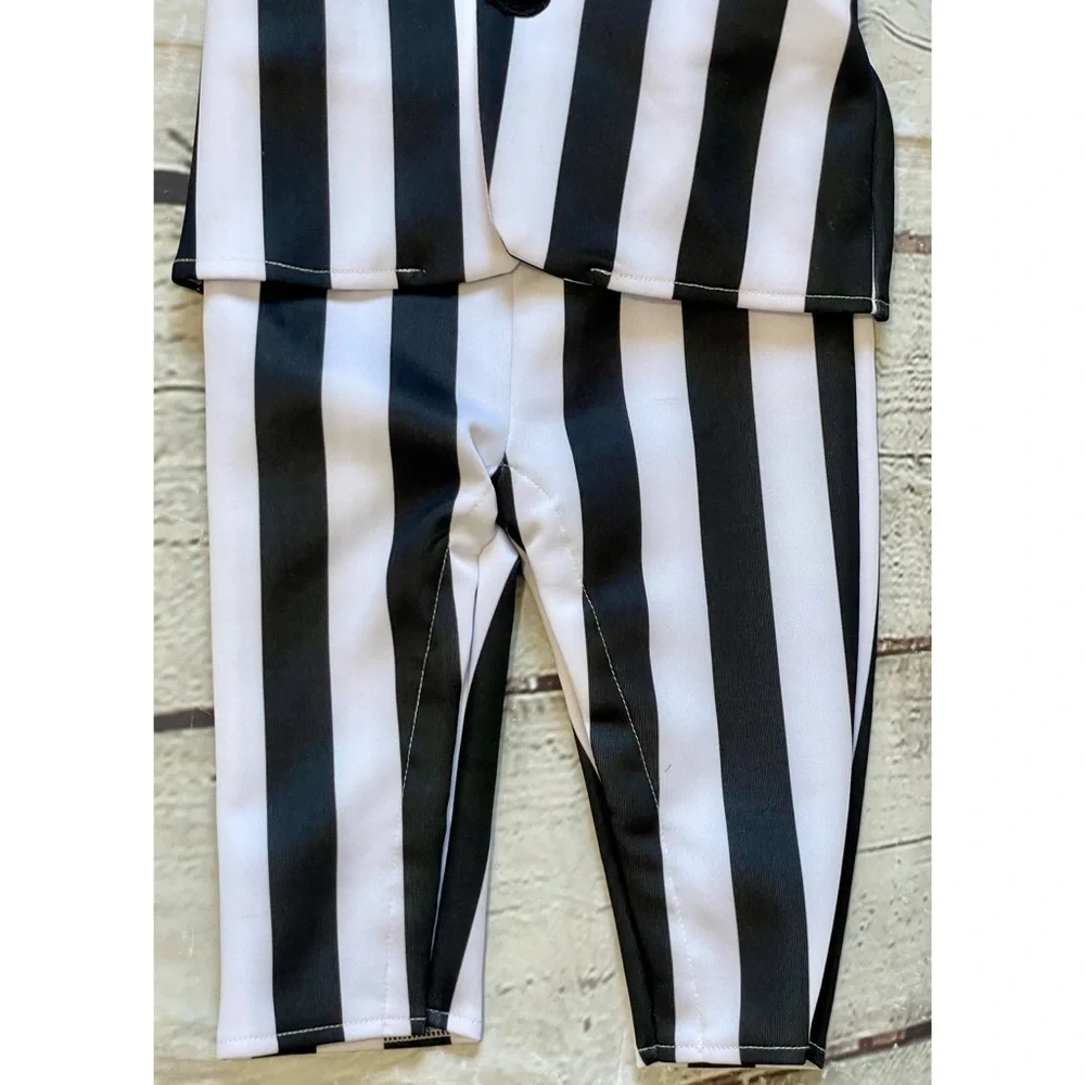 Beetlejuice Infant Striped Jumpsuit